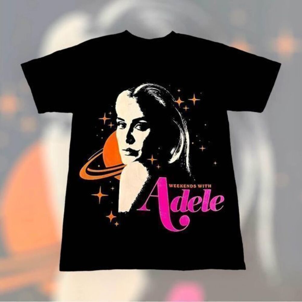 Weekends With Adele T-shirt Size Medium Merch Concert Tour Exclusive